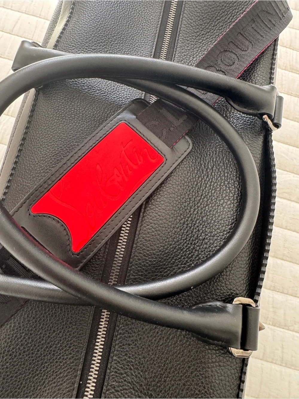 Christian Louboutin Ruisbuddy Leather duffle